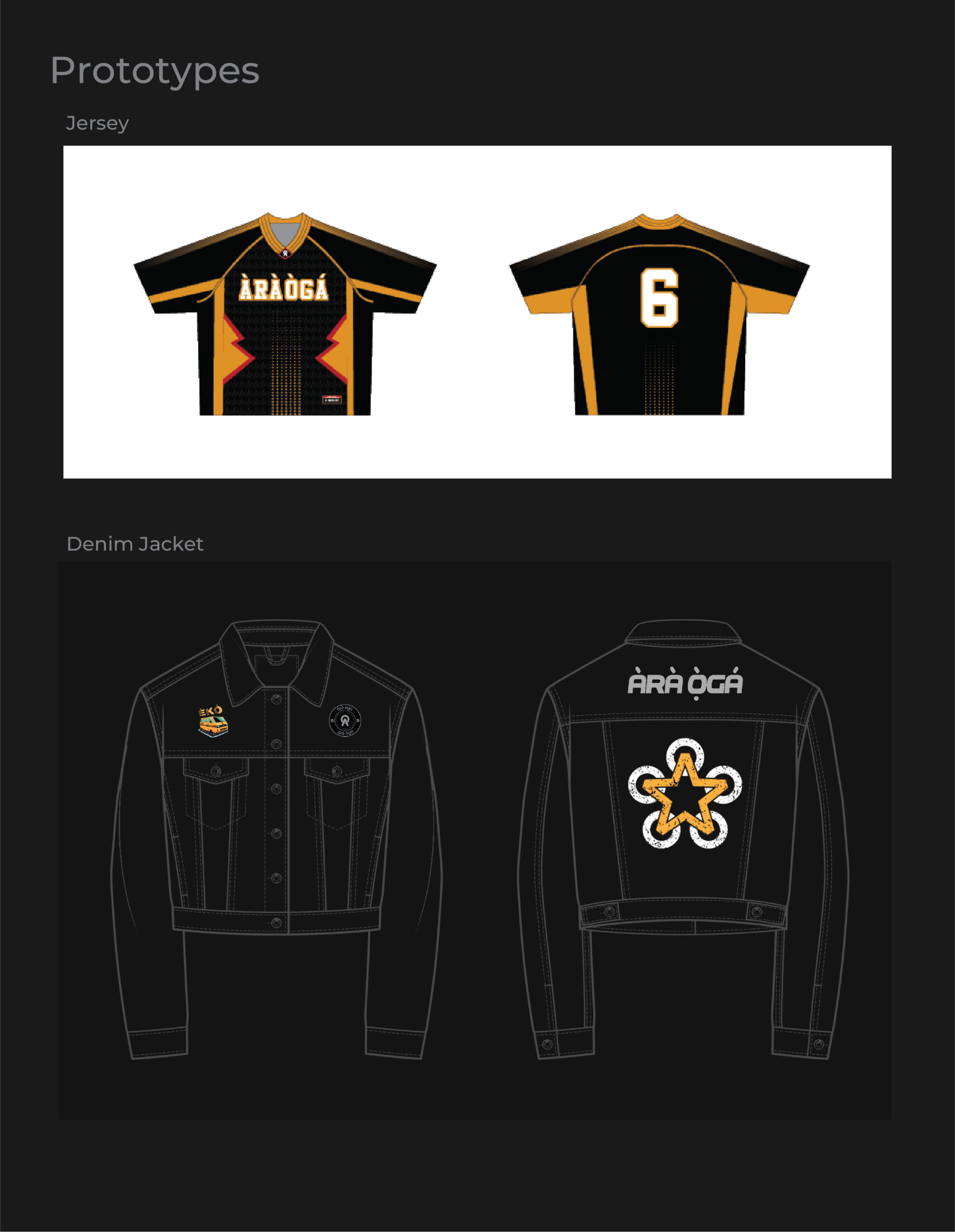 araoga jersey design